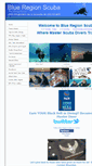 Mobile Screenshot of blueregionscuba.com